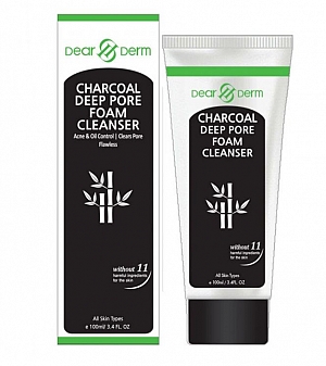 Charcoal Deep Pore Foam Cleanser 100ml/ 3.4 fl.oz
