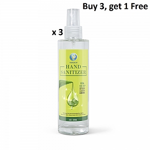 (x3) 6 oz - SPRAY Ginger & Lemon Fragrance Hand Sanitizer - BUY 3 GET 1 FREE