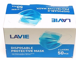 LAVIE Disposable Protective Face Mask - 50 PCS/ Box