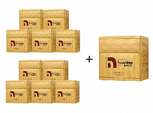 10 Set Fucoidan Powder with AHCC’s Drink (Liquid) Type - 50 Packets (BUY 10 GET 1)