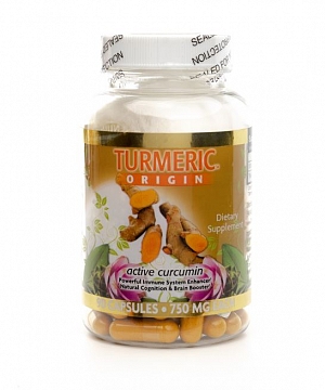 TURMERIC ORIGIN - THUỐC NGHỆ 90 capsules/bottle