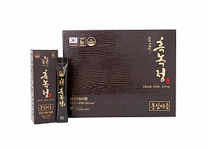 Korean Black Ginseng Extract with Deer Antler Extract Powder Stick 