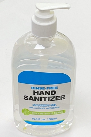  Rinse-Free hand sanitizer - 16.9 oz / 500ml