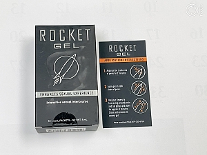 ROCKET GEL - 10 PACKETS X 5ML