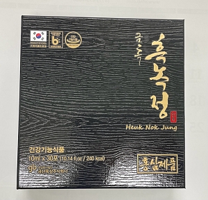 Korean Black Ginseng Extract with Deer Antler Extract Powder 30 Sticks 