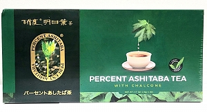 Percent Ashitaba Tea Small - (2.5g x 20 bags)